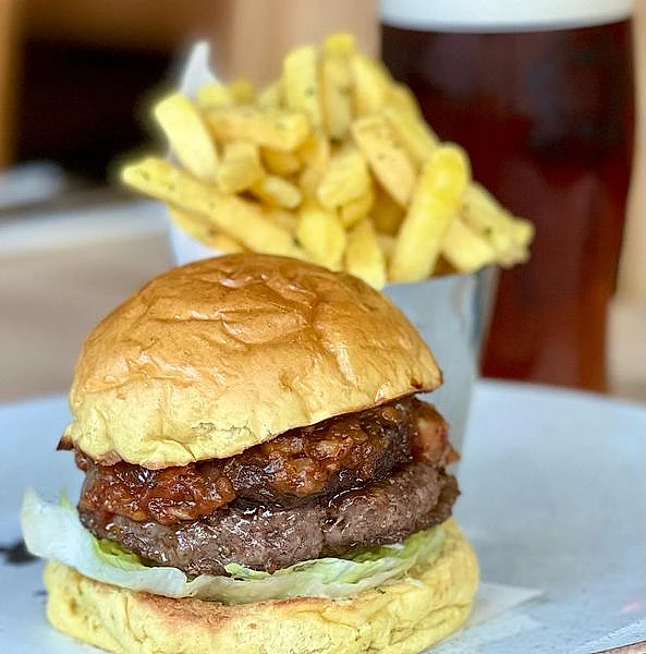 burger & fries